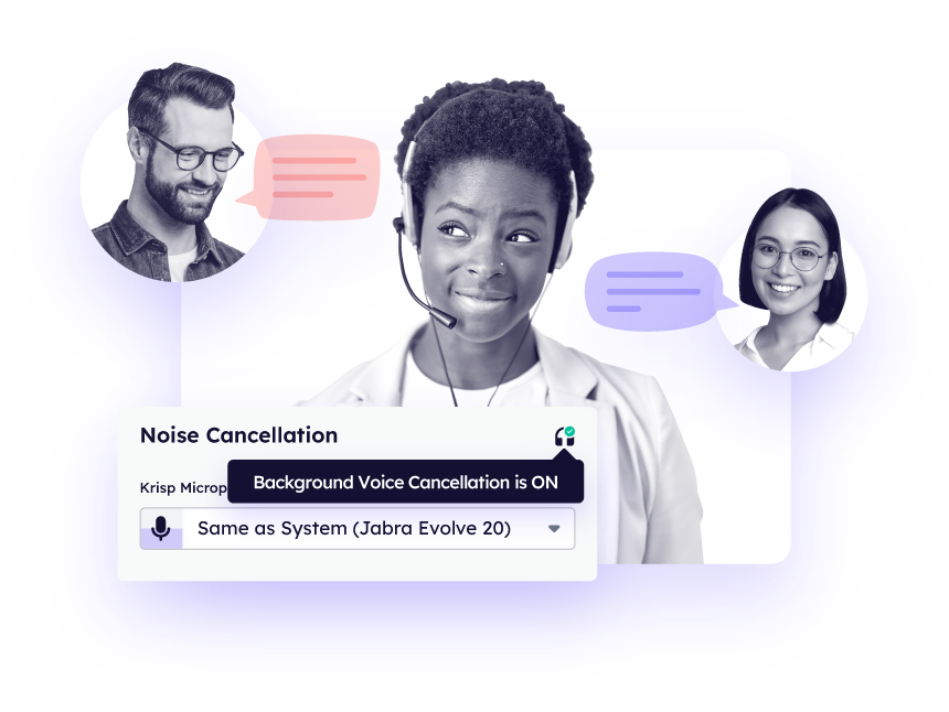 Background Voice Cancellation