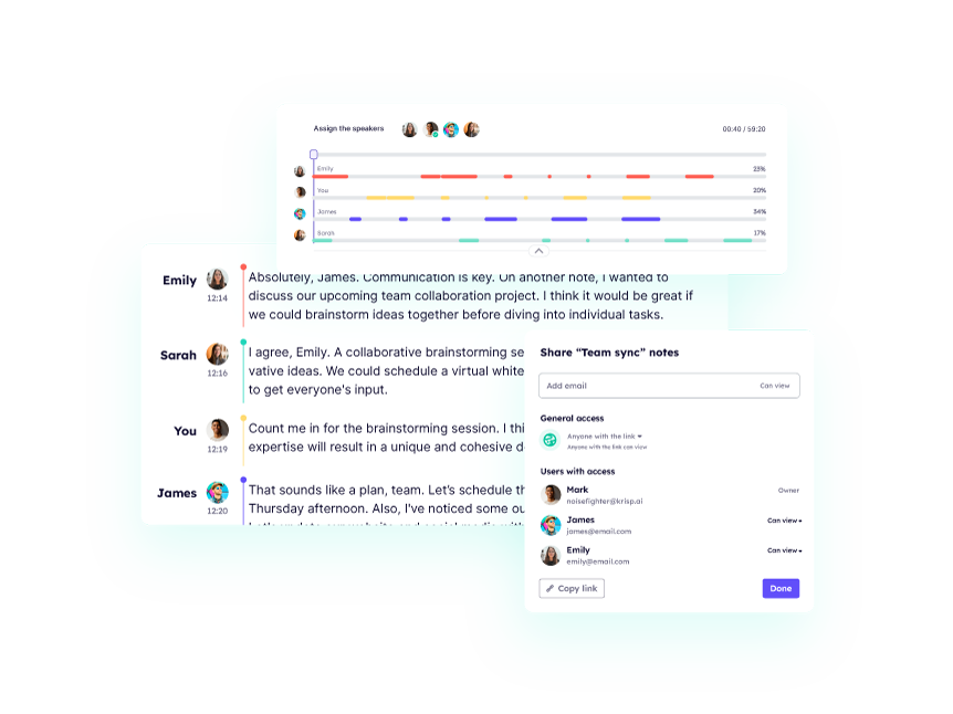 Krisp AI Meeting Assistant summary
