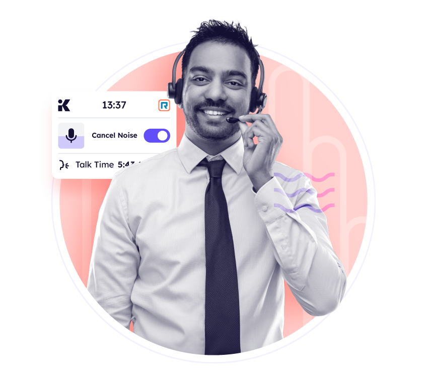 Krisp use case for call center bpo